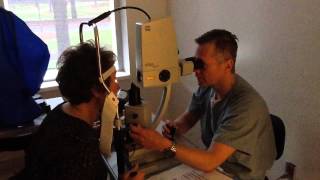 Diagnostic Eye Center YAG Laser Capsulotomy [upl. by Lupee]