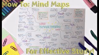 How to Make The PERFECT Mind Map and STUDY EFFECTIVELY  Eve [upl. by Ennej]