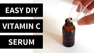 Easy 5 Minute DIY Vitamin C Serum  Lab Muffin Beauty Science [upl. by Ocsinarf]