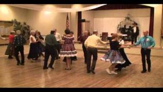 Square Dance Demonstration [upl. by Nairolf858]