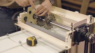 The Woodmaster PlanerMolder Video 4in1 Versatility Made in USA [upl. by Nylaf]