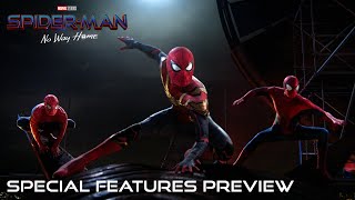 SPIDERMAN NO WAY HOME  Special Features Preview [upl. by Yorker]