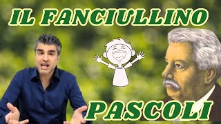 Giovanni Pascoli Il Fanciullino Maturità [upl. by Salina]