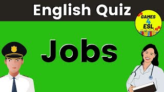 What Am I Quiz  Jobs and Occupations Vocabulary [upl. by Yelac]