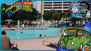 DISNEYS CONTEMPORARY RESORT POOL TOUR  HD  2021 [upl. by Fortune]