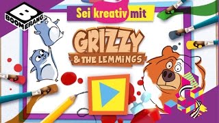 Grizzy And The Lemmings  Be Creative With Boomerang Games ✔ [upl. by Nyla]