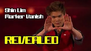 Shin Lim Marker Vanish Revealed  Magic Trick Tutorial [upl. by Alphonsa43]