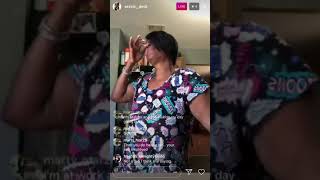 Mom expose daughter on Live for the Dikk Rap challenge [upl. by Ahsitul]