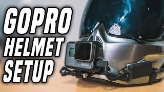 The BEST GoPro Helmet Mount Setup for EVERY Helmet  Plus GoPro settings [upl. by Oremodlab]