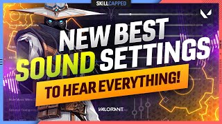 NEW BEST SOUND SETTINGS TO HEAR EVERYTHING  Valorant Settings Guide Audio HRTF amp More [upl. by Cummins]