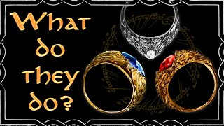 The Rings of Power  What are they for  Lore Video [upl. by Kobe936]