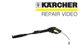 How to FIX a Karcher pressure washer SPARY GUN [upl. by Vanda885]