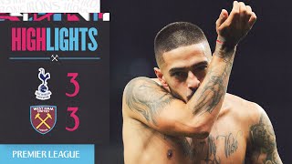 Tottenham Hotspur 33 West Ham  Lanzini Stunner Shocks Spurs 🚀  Premier League Highlights [upl. by Petigny755]