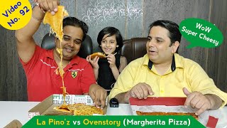 La Pinoz vs Ovenstory  Margherita Pizza Comparison [upl. by Glory]