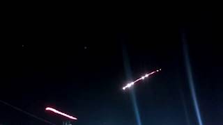 CRAM Shoots Down Incoming Rockets Over Bagram Air Base [upl. by Diet]