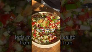 Shirazi salad [upl. by Raymond]