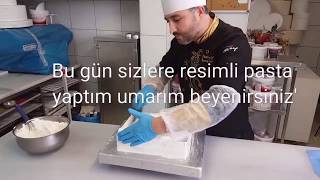 Resimli pasta yapılışı [upl. by Ybok]