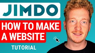 How to Make Your Own Website with Jimdo  Jimdo Website Builder Tutorial 2025 [upl. by Stanislaus]