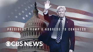 President Trump addresses joint session of Congress​  full coverage [upl. by Aihsined]