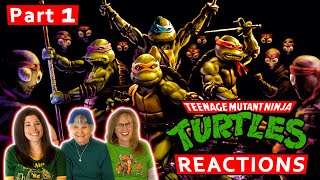 Teenage Mutant Ninja Turtles REACTION  Part 1 [upl. by Lateehs231]