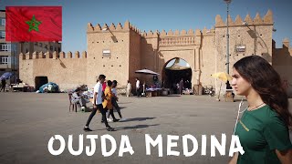 🇲🇦 Oujda Medina  Morocco Walking Tour 4K [upl. by Akkimat]