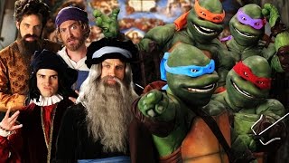 Artists vs TMNT Epic Rap Battles of History [upl. by Notnef]