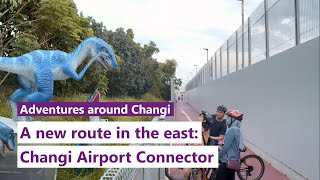 New Cycling Route in the East  Changi Airport Connector [upl. by Prent]