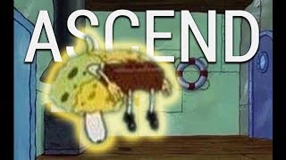 Meme Origin Spongebob Ascending  Floating  Glowing [upl. by Aratehs461]