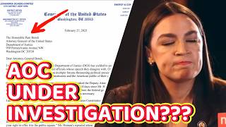 AOC TERRIFIED Begs DOJ to Reveal Investigation into Her Helping Migrants aoc newyork immigration [upl. by Gail]