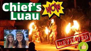 FIRE FOOD amp FUN  Chiefs Luau  OAHU [upl. by Aiyotal]