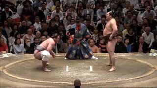 Tochinoshin VS Hakuho Natsu 2018 day 12 [upl. by Close]