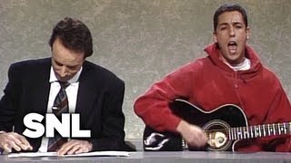 Weekend Update Adam Sandler On Valentines Day  SNL [upl. by Harald]