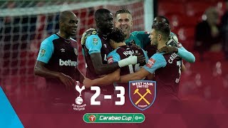 HIGHLIGHTS TOTTENHAM HOTSPUR 23 WEST HAM UNITED ⚒ [upl. by Anneirb]