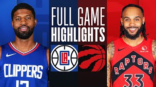 CLIPPERS at RAPTORS  FULL GAME HIGHLIGHTS  January 26 2024 [upl. by Harte]