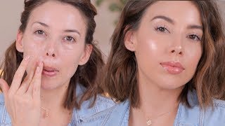 EVERYDAY MAKEUP TUTORIAL  GLOWY amp FRESH [upl. by Ecirrehs]