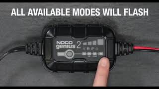 NOCO Genius2 Portable Automatic Battery ChargerMaintainer 612 Volt Model GENIUS2 [upl. by Enitnatsnoc]