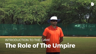 The Role of the Umpire  Cricket [upl. by Vada40]