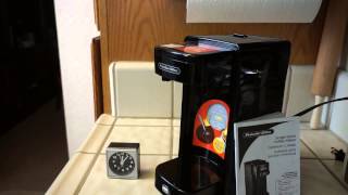 Proctor Silex SingleServe Coffee Maker [upl. by Layman360]