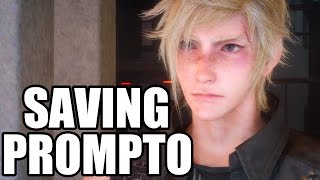 FINAL FANTASY XV  Saving Prompto [upl. by Ralyat42]