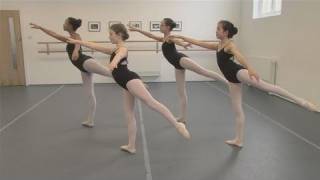 How To Practice The Arabesque In Ballet [upl. by Sosna932]