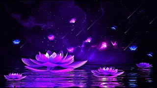 Peaceful Night 💜 Soothing Deep Sleep Music ★ Calming Meditation Healing 528Hz [upl. by Renner]