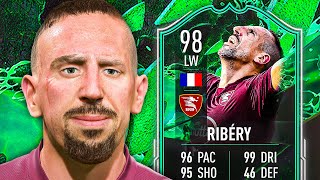 THE BEST DRIBBLER IN THE GAME 😍 98 Shapeshifters Ribéry Player Review  FIFA 22 Ultimate Team [upl. by Yema502]