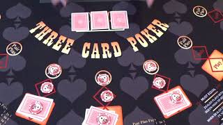 How to Play 3 Card Poker [upl. by Lucchesi247]