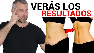 COMO ELIMINAR ABDOMEN BAJO Y FLACIDEZ rutina fácil  truco [upl. by Etteve]