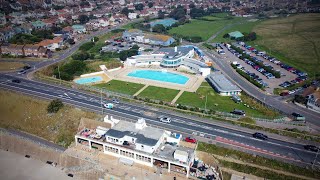 Saltdean Town amp Lido  4K Drone [upl. by Edora]