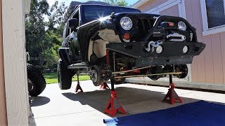 How To Install Heavy Duty Steering on Your Jeep Wrangler JKU [upl. by Trahurn474]