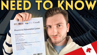 How To Get a Provincial Attestation Letter For Study Permit  Update From BC [upl. by Natsreik]