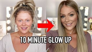 10 MINUTE EVERYDAY MAKEUP TRANSFORMATION  GET READY WITH ME [upl. by Jovi959]