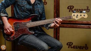 Fender American Standard Precision Bass Demo [upl. by Acirfa238]