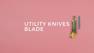 How to Replace a Utility Knife Blade [upl. by Anelrats]